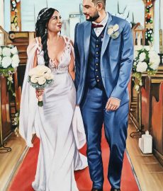 Retratos de bodas para regalar