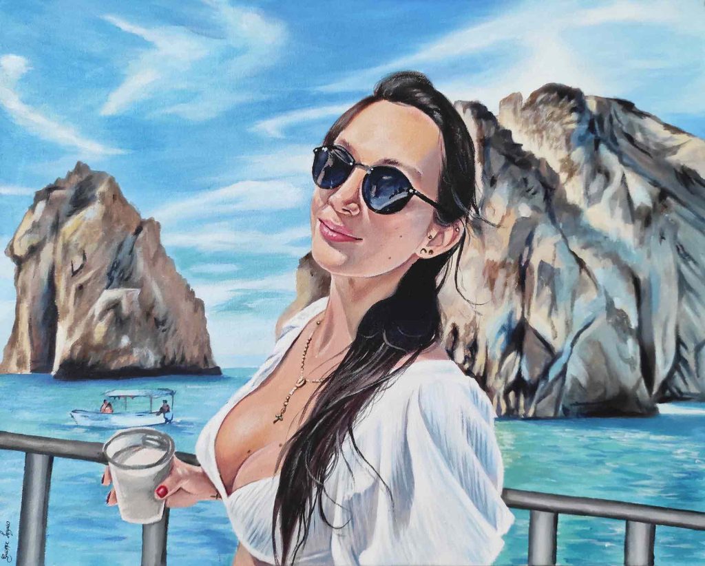 Retratos realistas al oleo