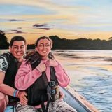 pintura personalizada de parejas