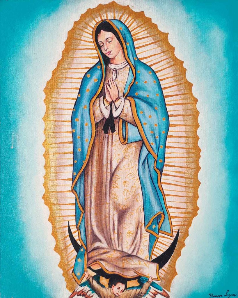 cuadro virgen de guadalupe