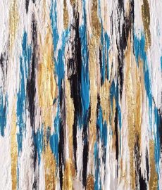 cuadro decorativo lluvia de oro