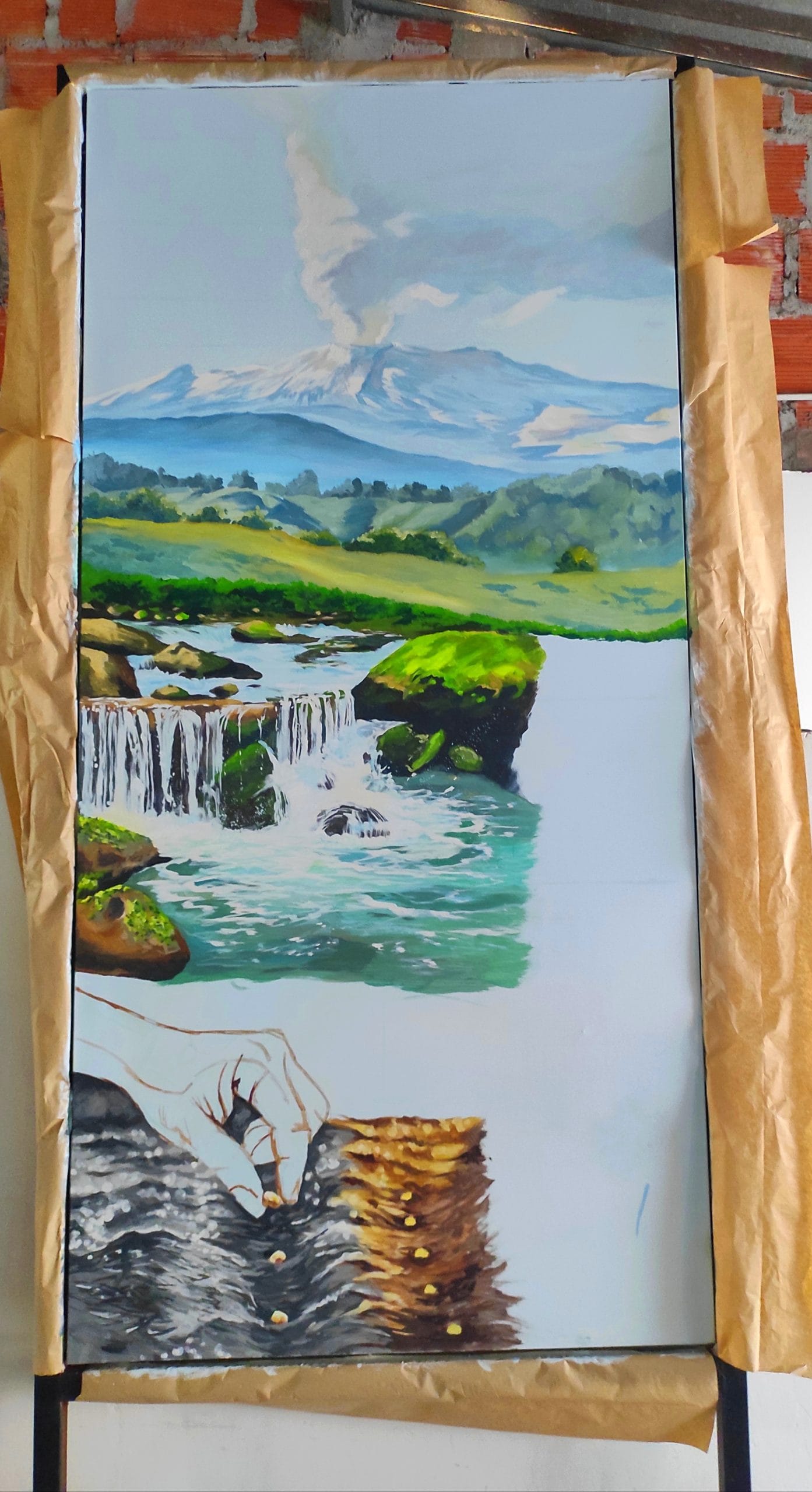 Pintor de murales en Bogota Colombia