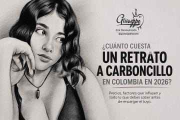 cuanto cuesta un retrato a carboncillo en colombia 2026