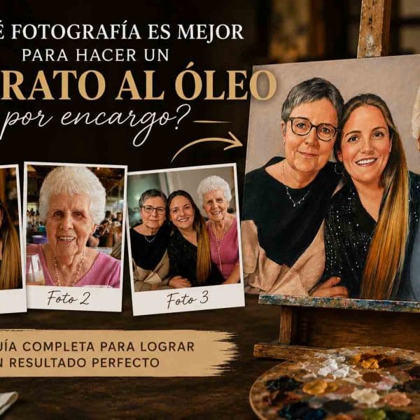 mejor fotografia para retrato al oleo