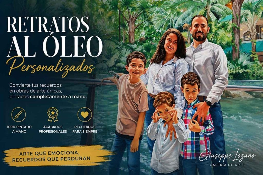 retratos al oleo personalizados colombia