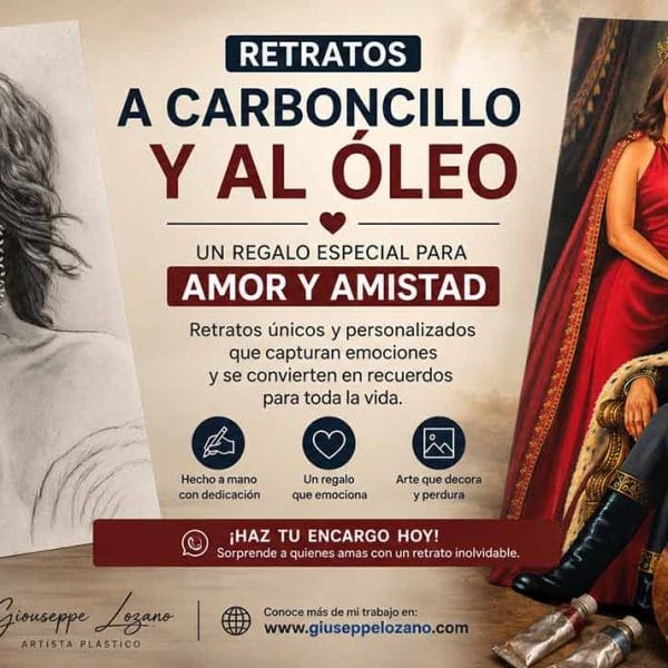 retratos personalizados regalo amor amistad
